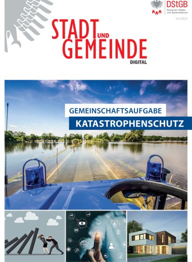 Titelblatt Stadt und Gemeinde digital Nr. 01 2023