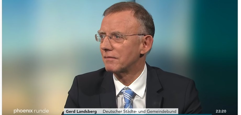 phoenix runde - Dr. Gerd Landsberg, DStGB