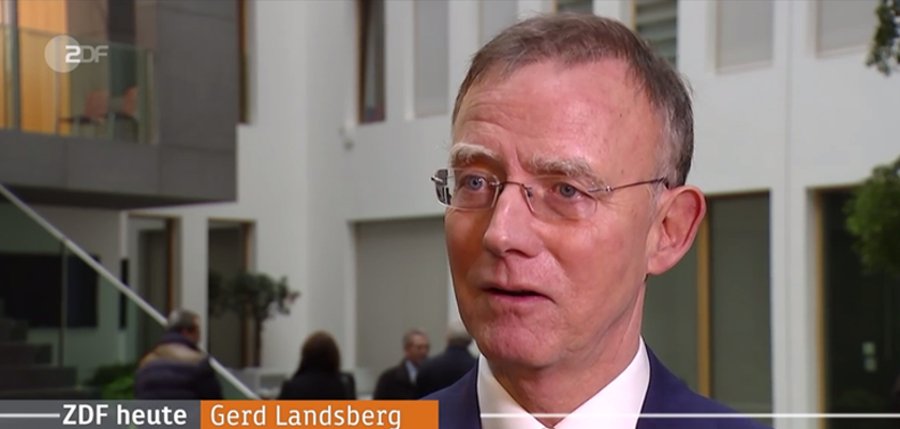ZDF heute - DR. Gerd Landsberg, DStGB