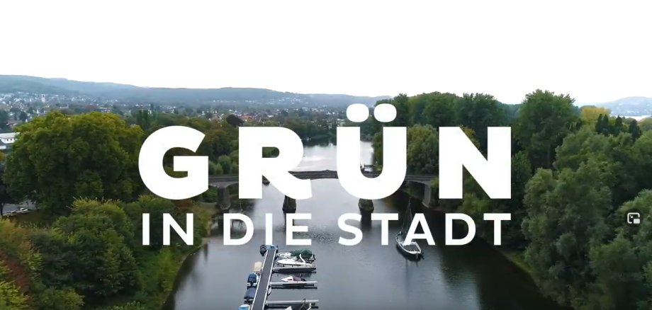 GRÜN in die Stadt