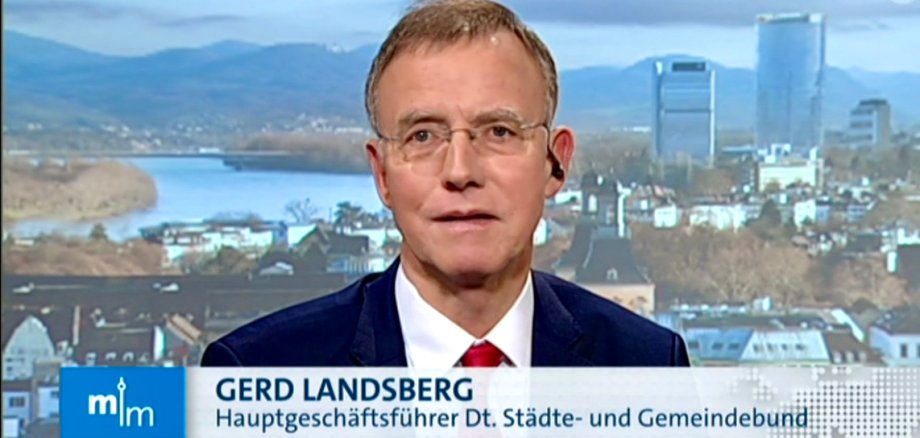 ARD Mittagsmagazin - Dr. Gerd Landsberg, DStGB