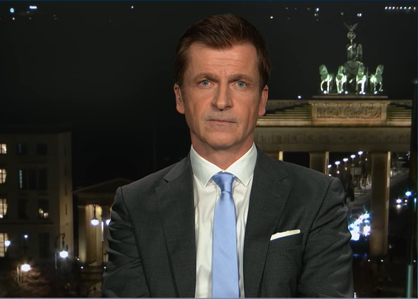 Screenshot ZDF-Interview mit André Berghegger am 04.01.2024