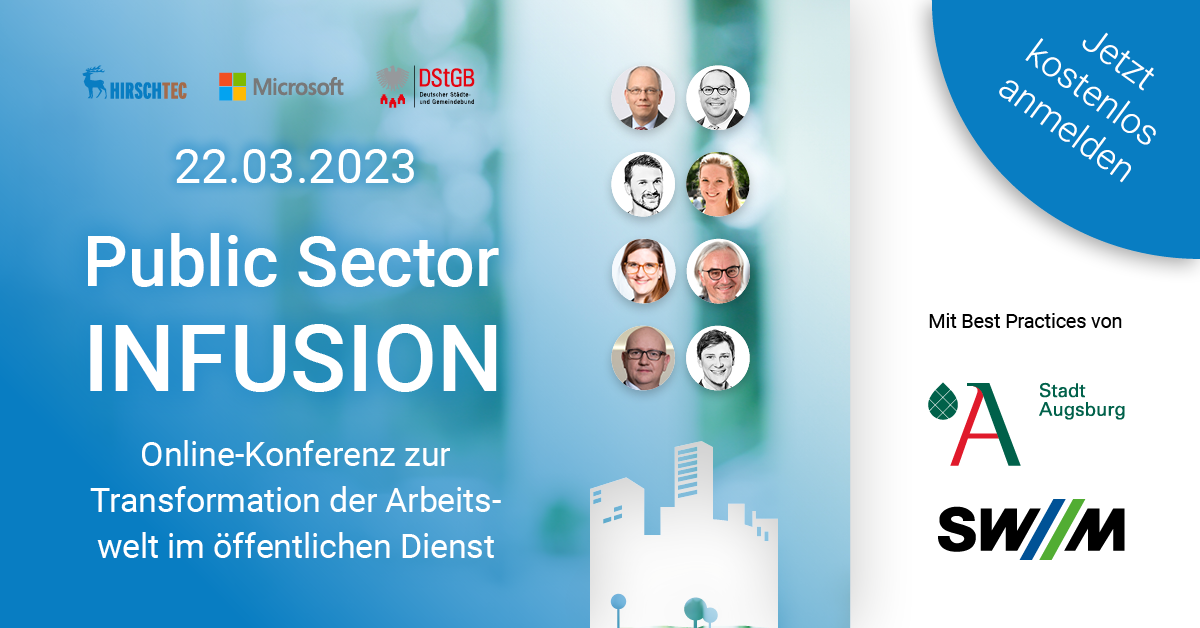 Onlinekonferenz Flyer Hirschtec