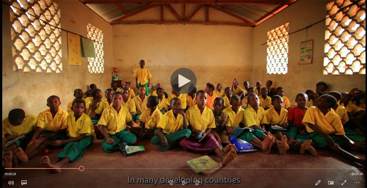 Screenshot Video 1000 Schulen für die Welt
