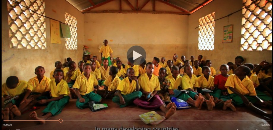 Screenshot Video 1000 Schulen für die Welt