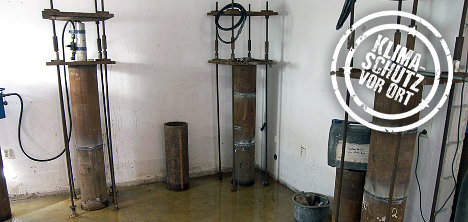 Haushebung in der Stadtverwaltung Coswig Brockwitz Pfarrhaus