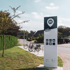 Die Mobilitätsstationen in Hamdorf sind die ersten Mobilitätsstationen im ländlichen Raum Schleswig-Holsteins.