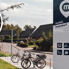 Die Mobilitätsstationen in Hamdorf sind die ersten Mobilitätsstationen im ländlichen Raum Schleswig-Holsteins.