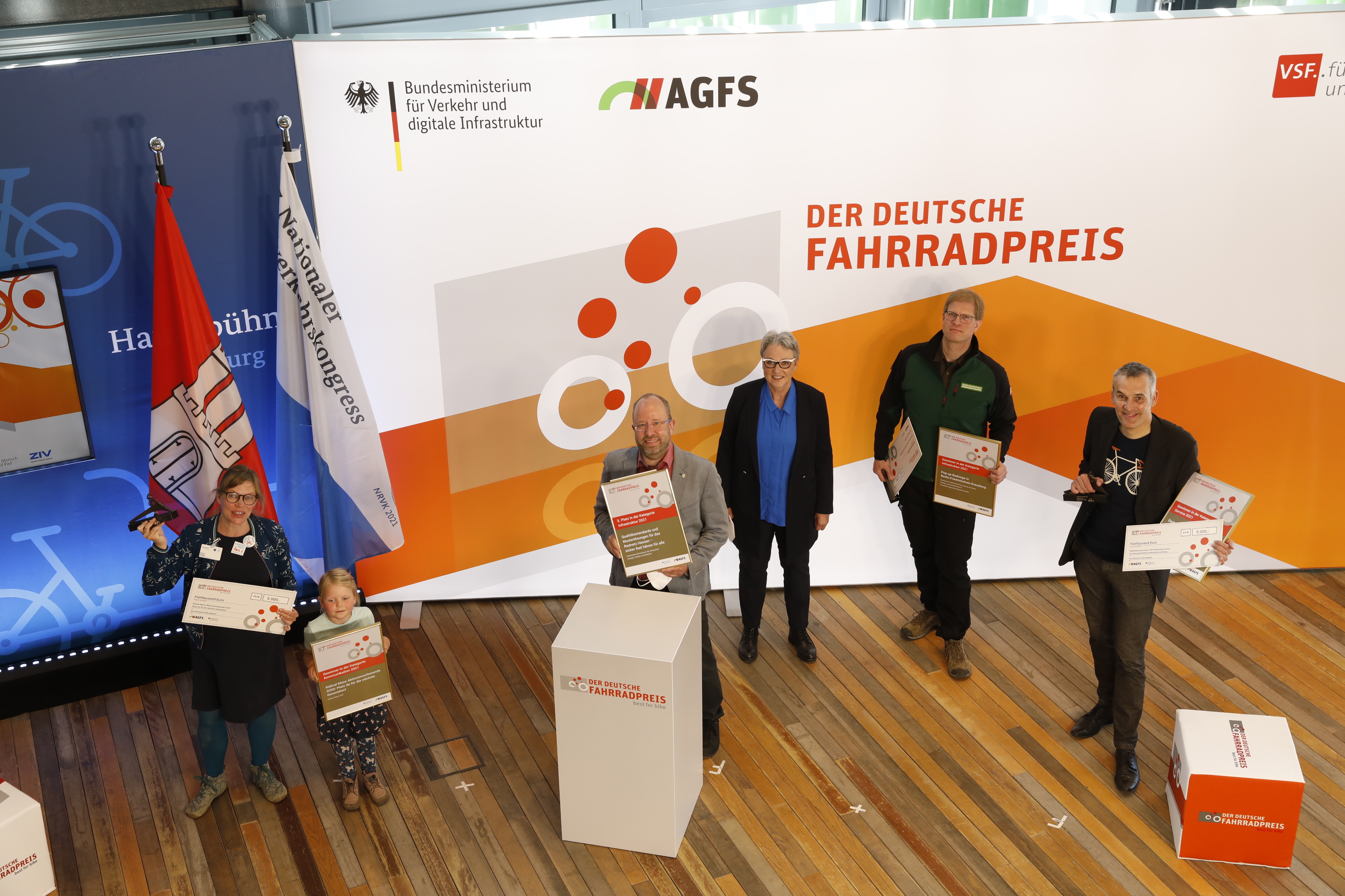 7. Nationaler Radverkehrskongress 27. - 28. April 2021 in Hamburg