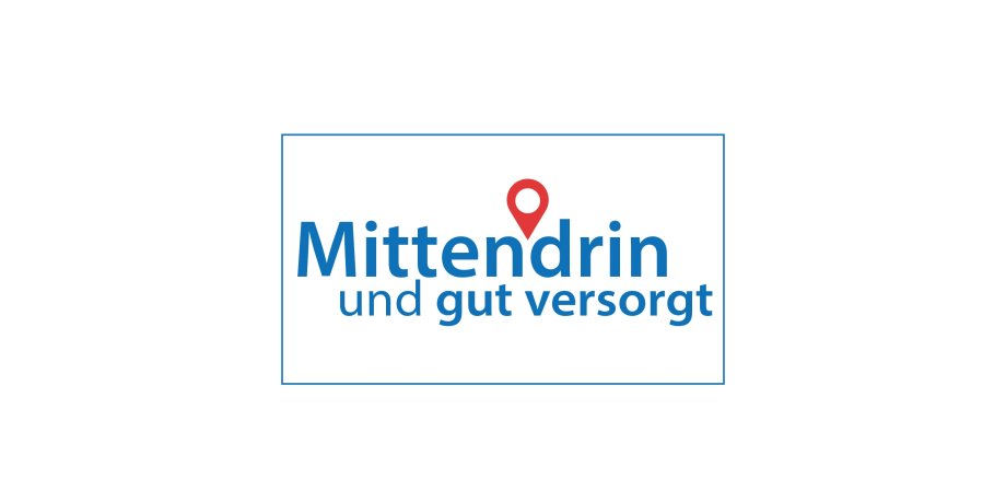 Logo der DStGB Initiative "Mittendrin und gut versorgt"