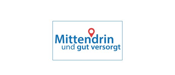 Logo Mittendrin und gut versorgt Logo der DStGB Initiative "Mittendrin und gut versorgt"
